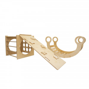 Bujak XXL + Kostka + Ścianka wspinaczkowa